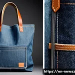 업사이클링 스타트업의 브랜드 차별성 구축 방법 - **Prompt 1: Visual Storytelling - Denim Transformation**
    "A split image showcasing the incredibl...