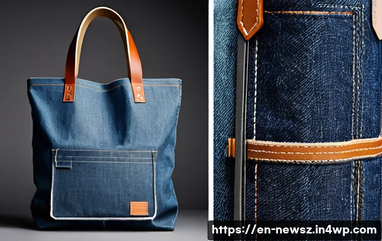 업사이클링 스타트업의 브랜드 차별성 구축 방법 - **Prompt 1: Visual Storytelling - Denim Transformation**
    "A split image showcasing the incredibl...